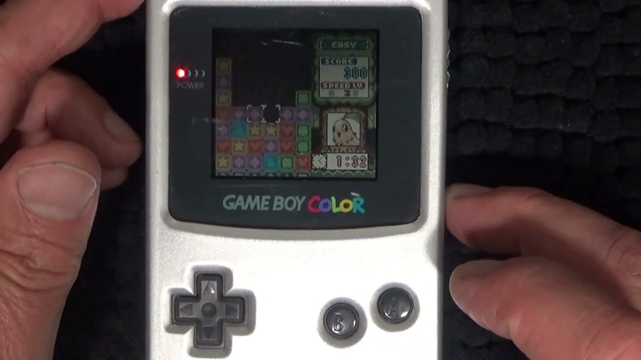 ASMR - Playing a Game Boy Color - Chewing Gum & Whispering - Australian Content