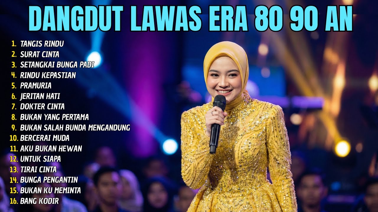 TANGIS RINDU, SURAT CINTA : DANGDUT LAWAS ERA 80-90AN  FULL ALBUM LAGU NOSTALGIA