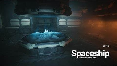 Space ship Visual Effect Graph Demo Looks Amazing