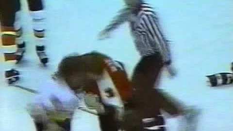 Behn Wilson vs John Wensink Nov 4, 1978