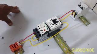 POWER CONNECTION NG  SINGLE PHASE MOTOR SA  THREE PHASE MOTOR CONTROL COMPONENTS/TAGALOG