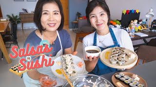 Salsas para Rollos de Sushi con mi Mama ㅣ+ Acompañamientos