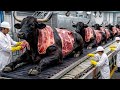 Inside Angus Cow Hide &amp; Horn Processing - From Raw to Perfect Finish (Full Factory Process)