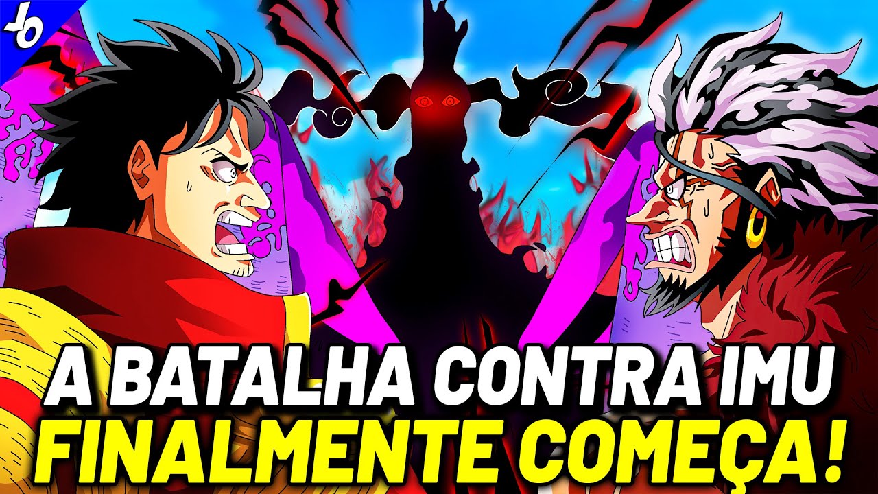 Fanáticos de one piece especulam sobre a aparição de imu em god valley com roger, rocks e garp