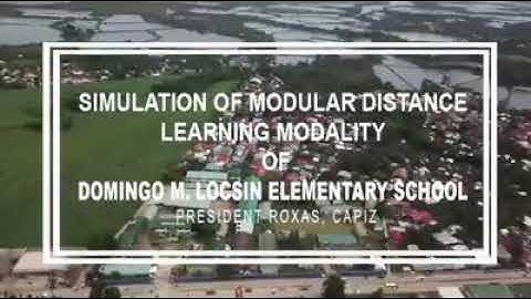DMLES SIMULATION OF MODULAR DISTANCE LEARNING MODALITY