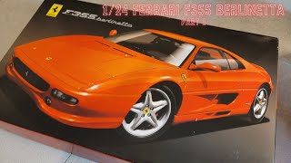[Part 1] Ferrari F355 berlinetta | FUJIMI | 1/24 | Scale Model Building | Super Car | ASMR