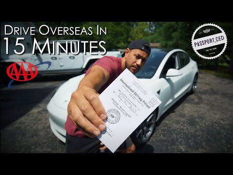 Video: International Drivers Permit Information for the USA