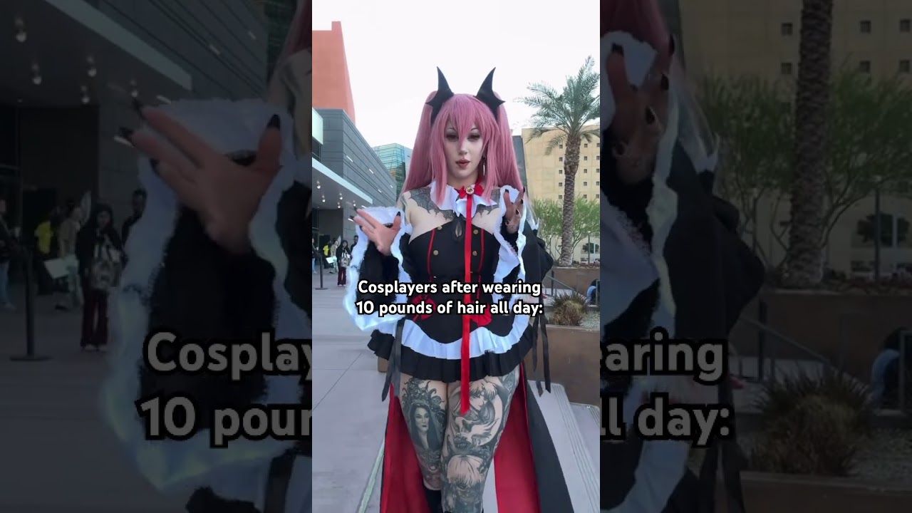 May I have some pls😂 #krultepes #animelasvegas #animeconventions #animeshorts #seraphoftheend