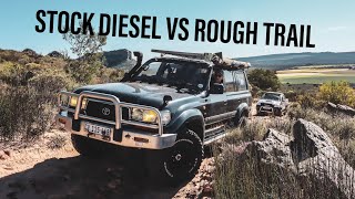 Stock 90s Diesel Cruiser VS Rough Sand/Rock Trail, Can We Make It?
