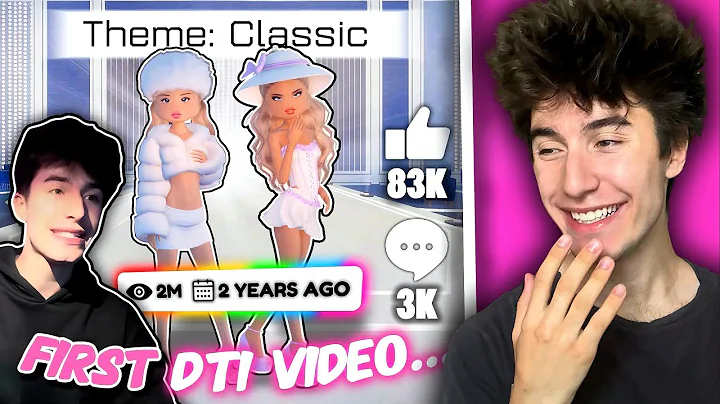 REACTING To My FIRST EVER DRESS To IMPRESS Video... *EMBARRASING*