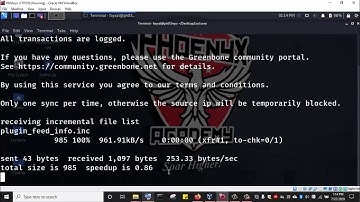 How to Update Openvas Vulnerability Scanner