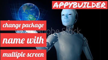 Android App Package Name Change with Multiple screen - AppyBuilder- By jptehnical