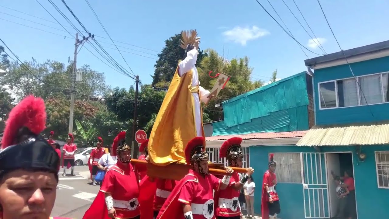 Procesión de Jesús Resucitado y La Virgen de La Alegría Domingo de Resurrección Tres Ríos 2023 HD