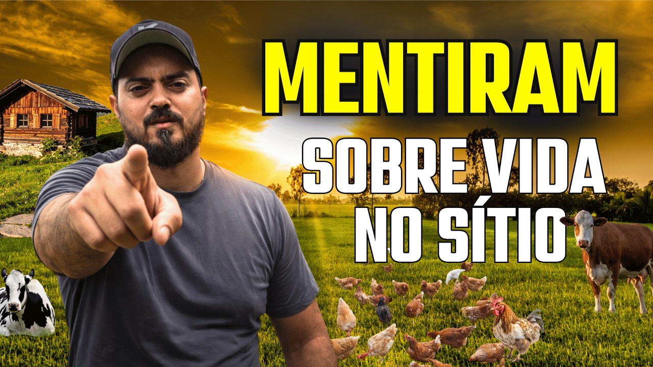 AS MENTIRAS QUE TE CONTARAM SOBRE MORAR NO SÍTIO