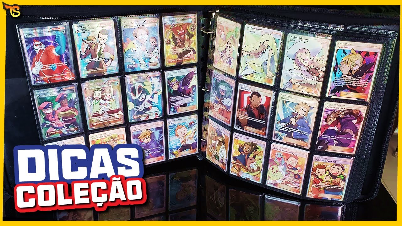 Album Pasta Tipo Fichário Pokémon Magic Yugioh C/ 10 Folhas