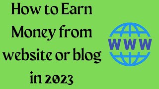 How to Earn Money from website or blog in 2023-Tech Zark screenshot 4