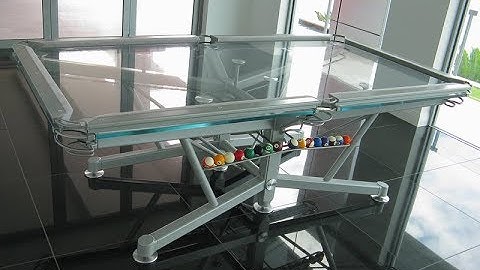 G 1 Glass Top Pool Table By Elite Innovations