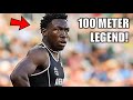 Something crazy just happened in the 100 meters