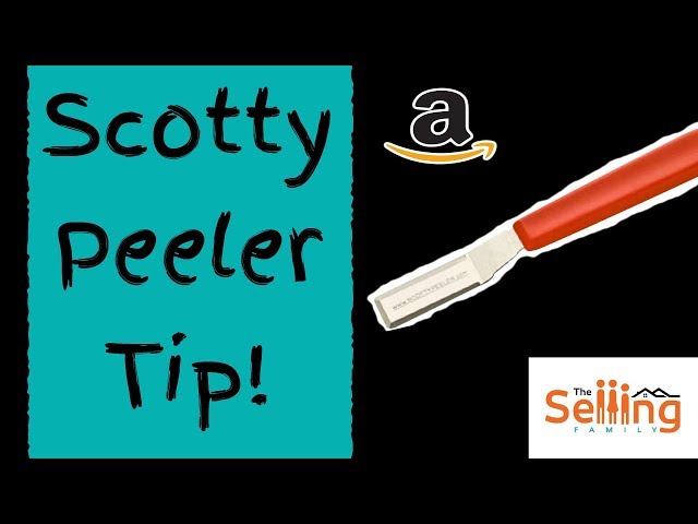 Scotty Peeler Tip!  Trick on how to use the Scotty Peeler 