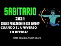 SAGITARIO♐️2021 || AVANZA || DEJA FLUIR || SOLO EL UNIVERSO TIENE LA ULTIMA PALABRA ||