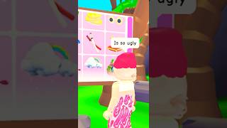 😐❤️‍🩹 WHEN THERE’S *NEW* PET WEAR IN ADOPT ME… 🧢 #shorts #adoptme #viral #fyp #comedy #scammer screenshot 1