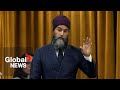 Canadas jagmeet singh blasts modi government over allegations india agents killed sikh leader in bc