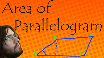 Find Area of Paralleogram Using Vectors!