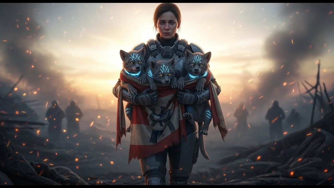 They Said the Cubs Fell in Battle — Then She Returned Carrying Them Wrapped in Her Banner | HFY