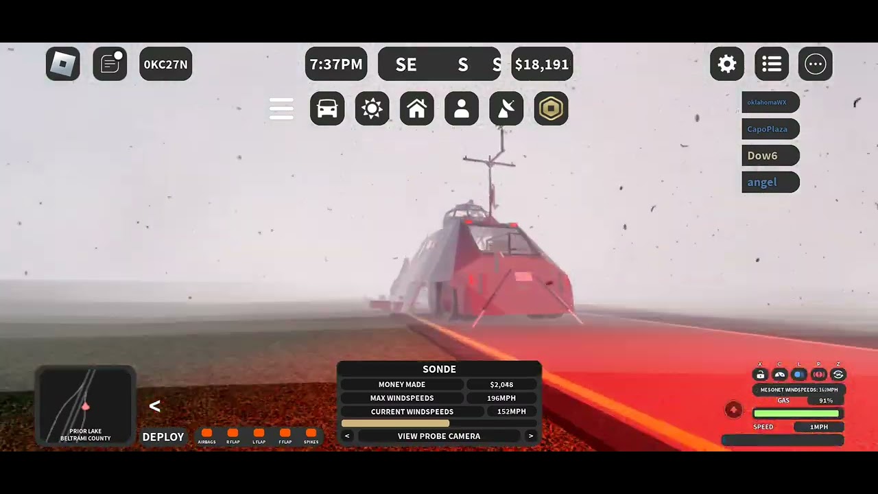 Twisted Roblox - TIV2 intercepting a 300+ mph monster wedge but failing ...