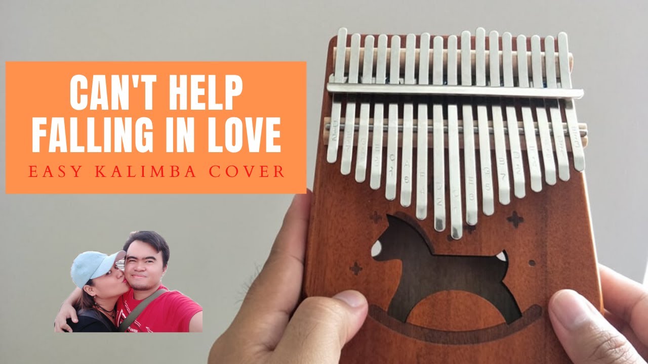 CAN'T HELP FALLING IN LOVE SIMPLE & EASY KALIMBA COVER WITH TABS