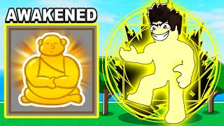 I UNLOCKED AWAKENED BUDDHA! *Showcase* Roblox Blox Fruits