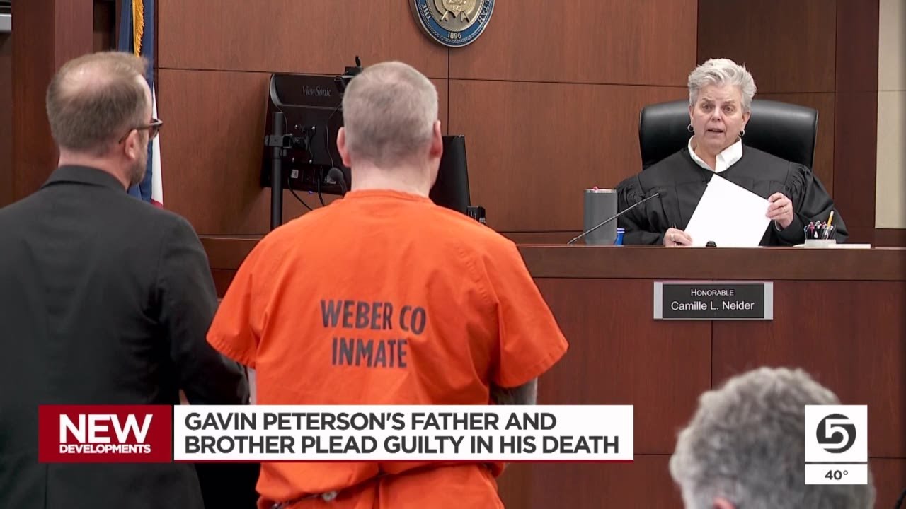 Gavin Peterson's father and brother plead guilty to child abuse - YouTube