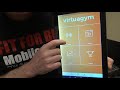 Virtuagym fitness tracking basic app instruction