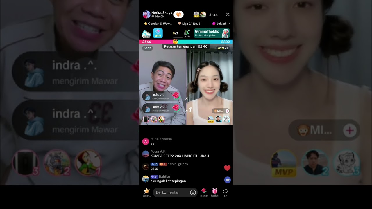 seru !! heris skuy prank cewek cantik thailand ,smpe bengong ,lucu 》tiktok live 》tiktok prank viral