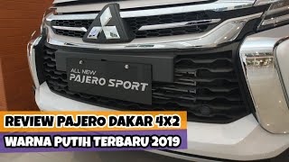 Review Pajero Sport Dakar 4x2 Terbaru Warna Putih Mutiara - Spesifikasi Mitsubishi Interior