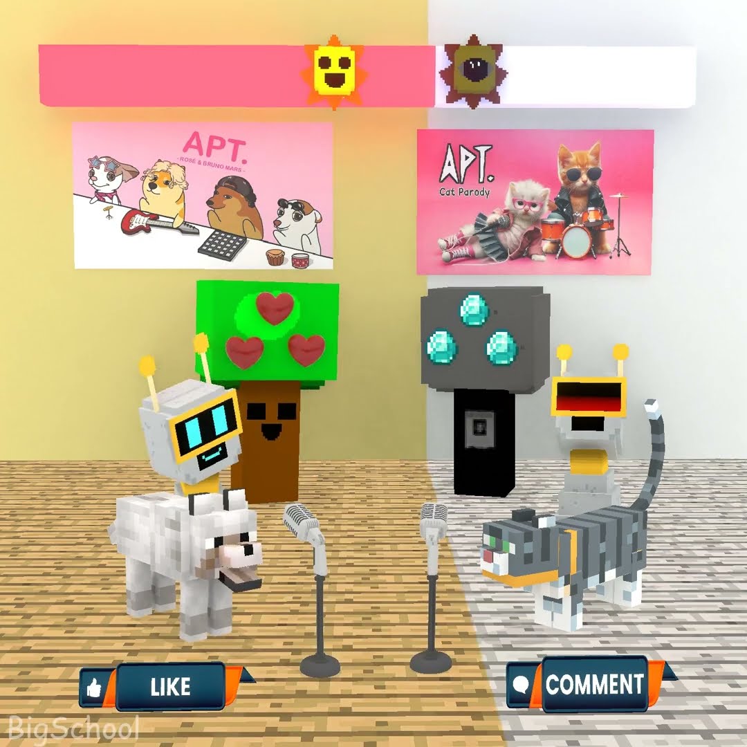 Which team do you choose? Team The Dog or Team The Cat? ?