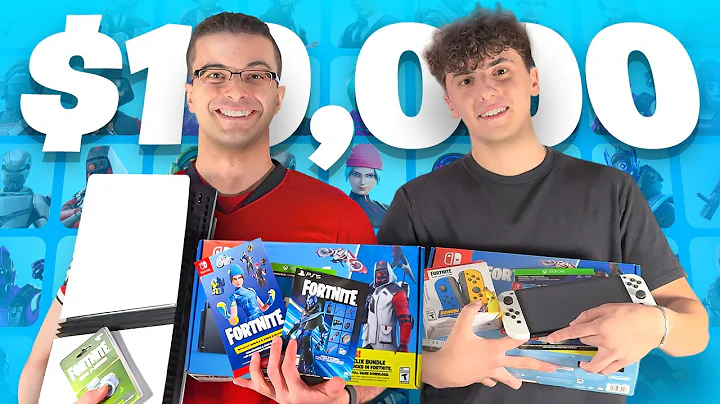 I Spent $10,000 Upgrading Nick Eh 30's Fortnite Account!