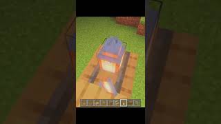 Крутая тележка в майнкрафт #постройка#minecraft#minecraft