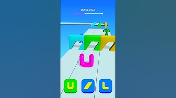 Best fun game ever (Blob Shifter 3D) level-3523 #games #shorts