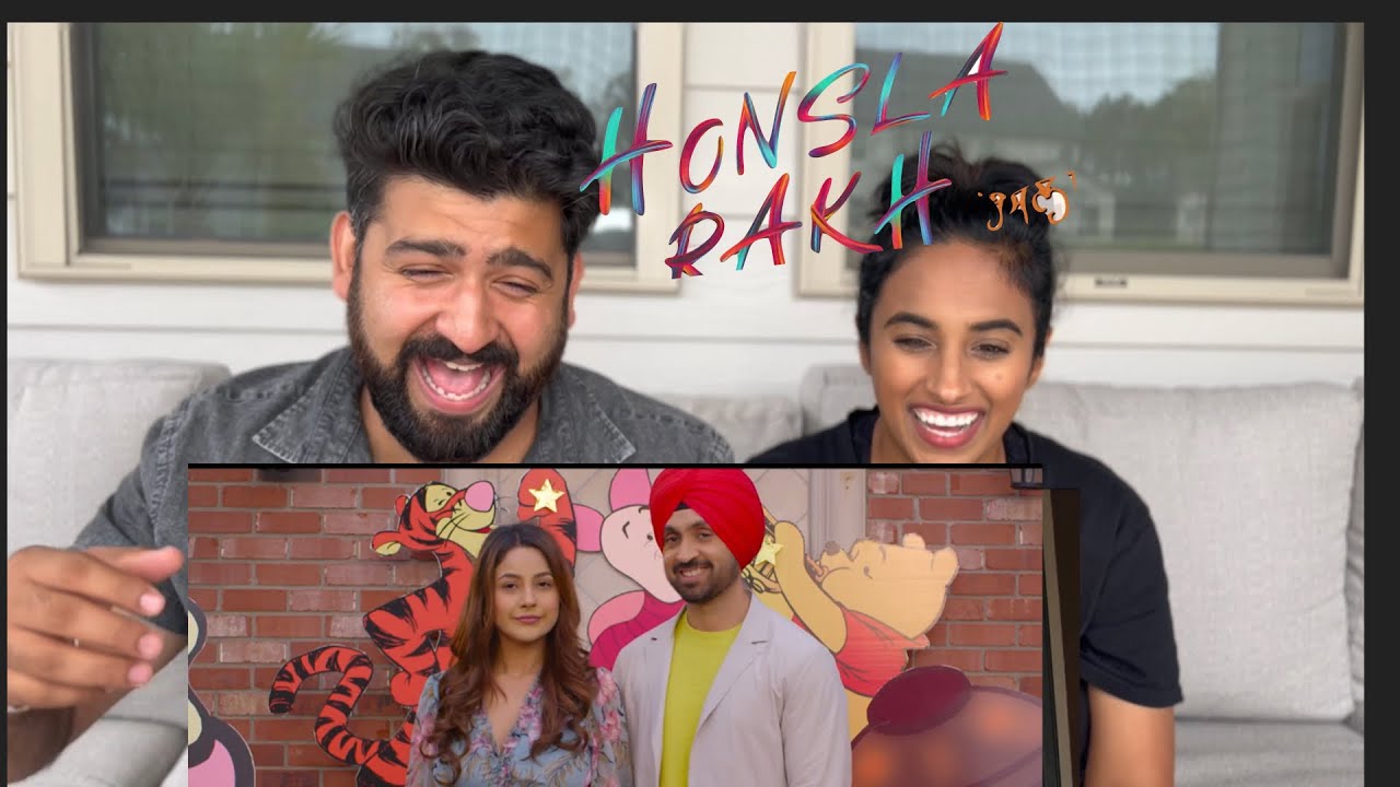 Honsla Rakh Trailer Reaction | Diljit Dosanjh, Shehnaaz Gill, Sonam Bajwa | RajDeepLive