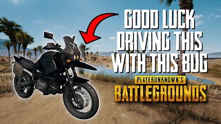This Rare PUBG Bug Renders All 2 Seater Bikes Useless on Miramar