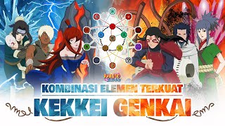 Seluruh Bentuk Kekkei Genkai Tipe Elemen di Naruto Shippuden