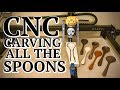 CNC Spoons \ Two Sided Milling Jig Easy 🥄