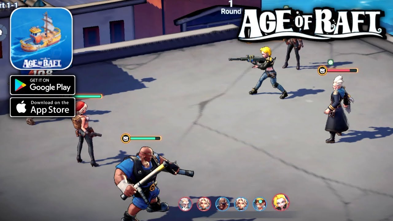 Stars Age Raft Age of Raft Gameplay (Android,IOS) - YouTube