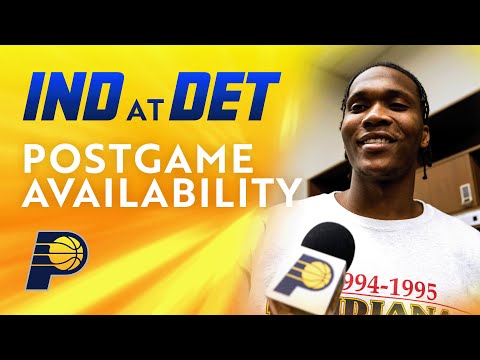 Indiana Pacers Postgame Media Availability (at Detroit Pistons) | December 11, 2023