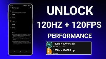Enable 120Hz Refresh Rate Performance Mode | Max FPS Fix Lag - No Root