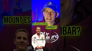 Pedro Sauer Mount Escape to Armbar