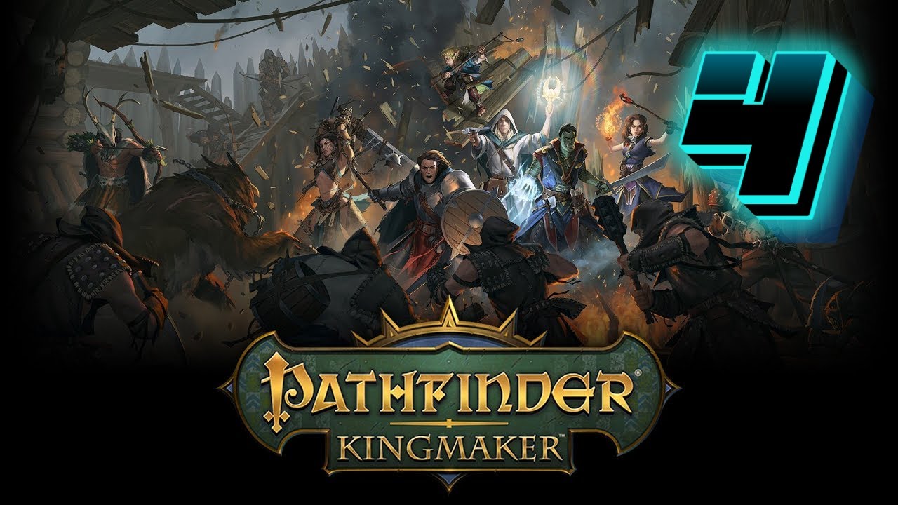 Первое прохождение Pathfinder Kingmaker! Часть 4! Торговый пост Олега и Новый Уровень!