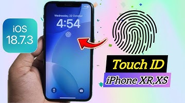 iOS 18.7.3 | How To Enable Touch iD on your iPhone Lock Screen | New Lock Screen Customisation