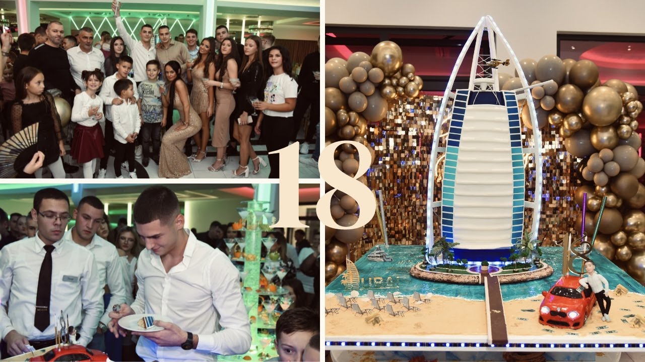 🥂PUNOLETSTVO DARIO KUZELJEVIC/DUBAI TORTA🎂/VIOLINA SHOW🎻